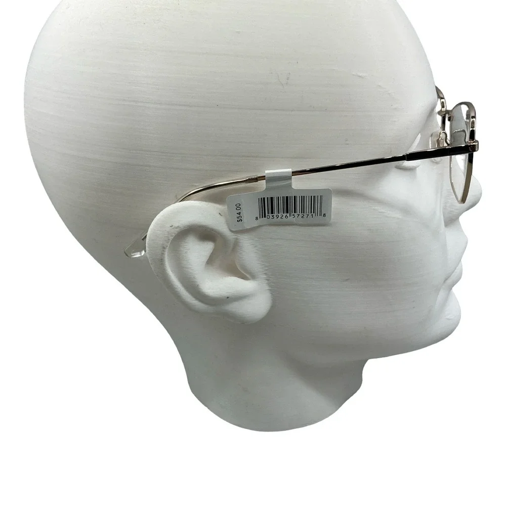 Walmart Women MV057 Jade Gold Eyeglasses 54-18-140